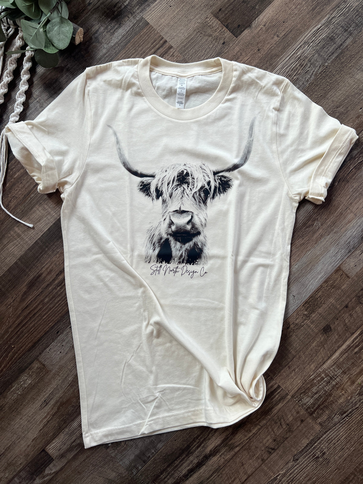 HIGHLAND COW GRAPHIC TEE
