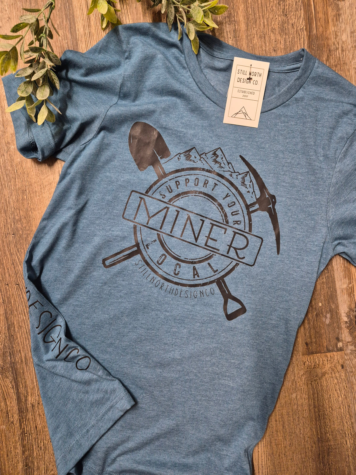 Small Support your local Miners Tee (clearance)