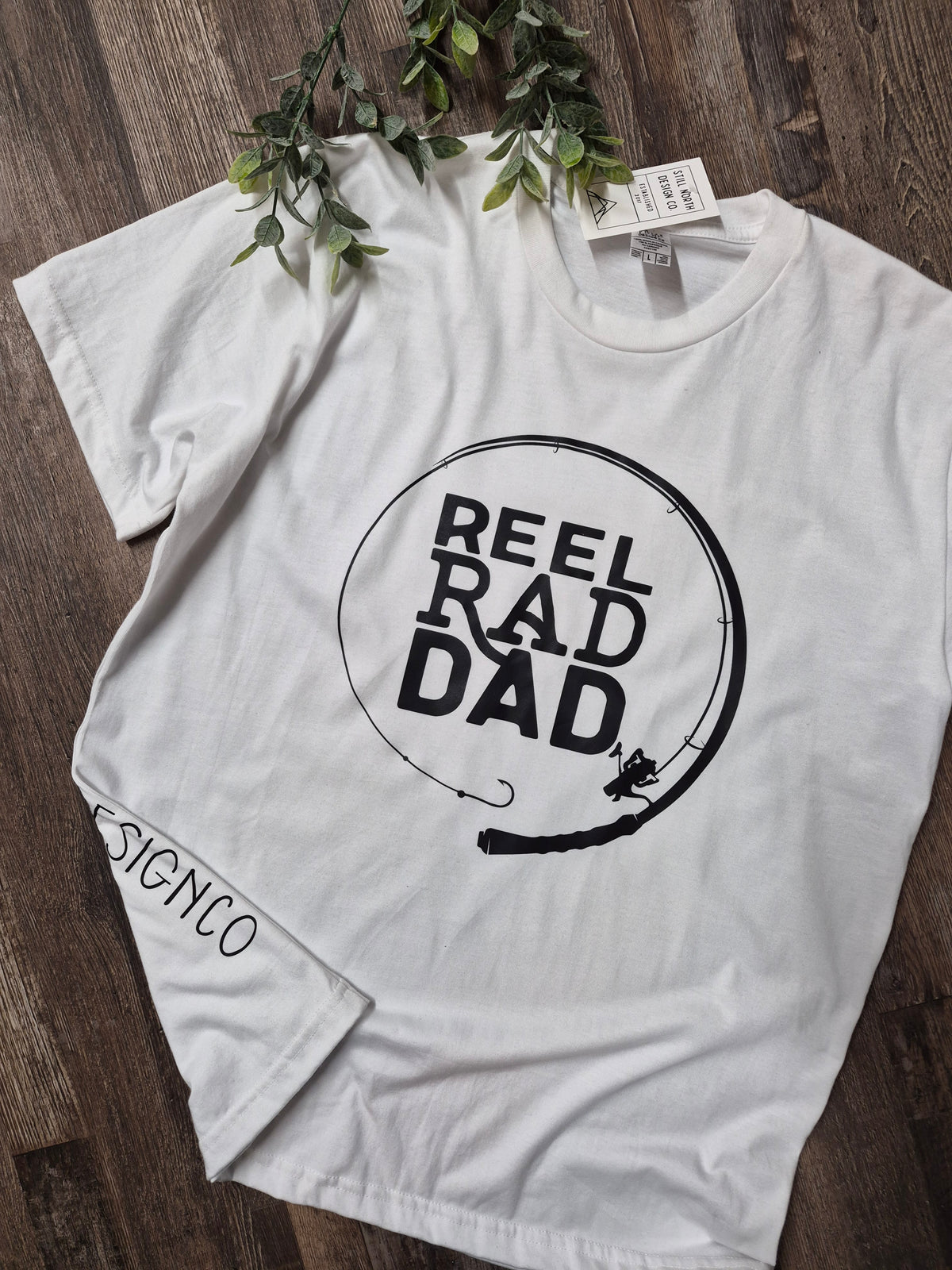 Large Reel Rad Dad Tee (clearance)