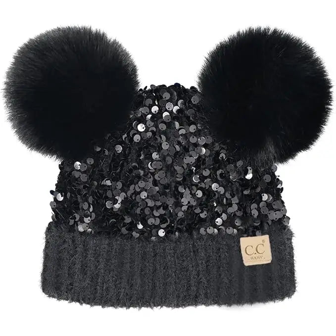 Baby/Kid Sequin Chenille Toque