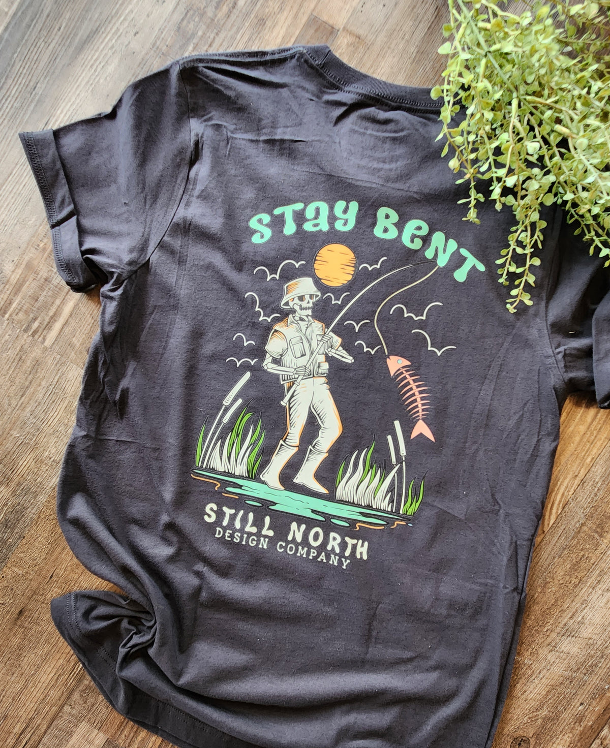 STAY BENT SKELETON - GRAPHIC TEE