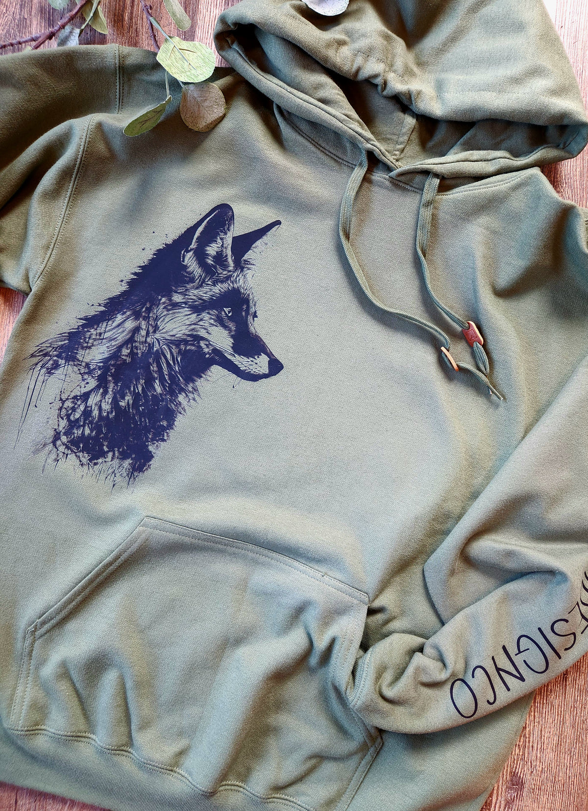 SAGE FOX HOODIE