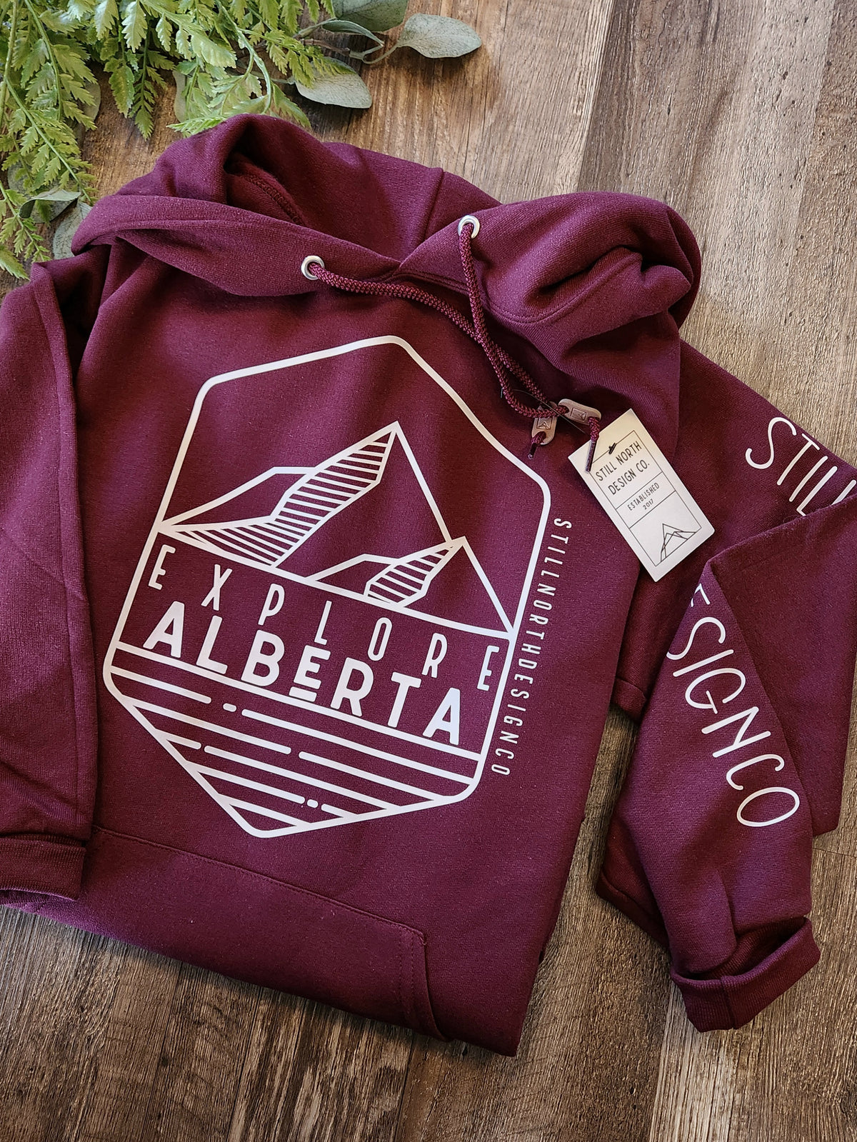 EXPLORE ALBERTA HOODIE (clearance)