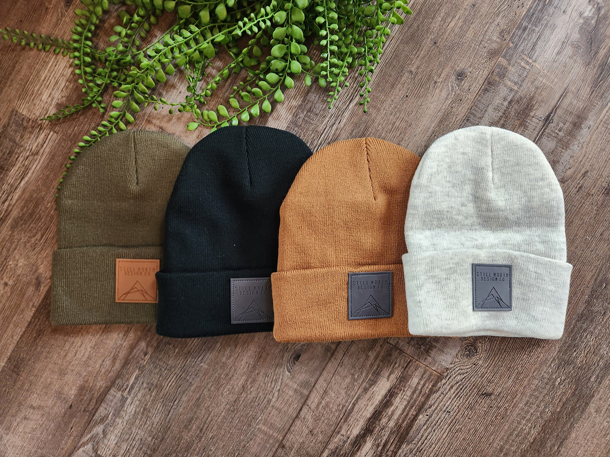 LEATHER PATCH TOQUE