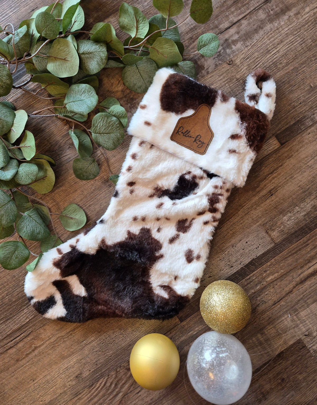 CUSTOM COW STOCKING