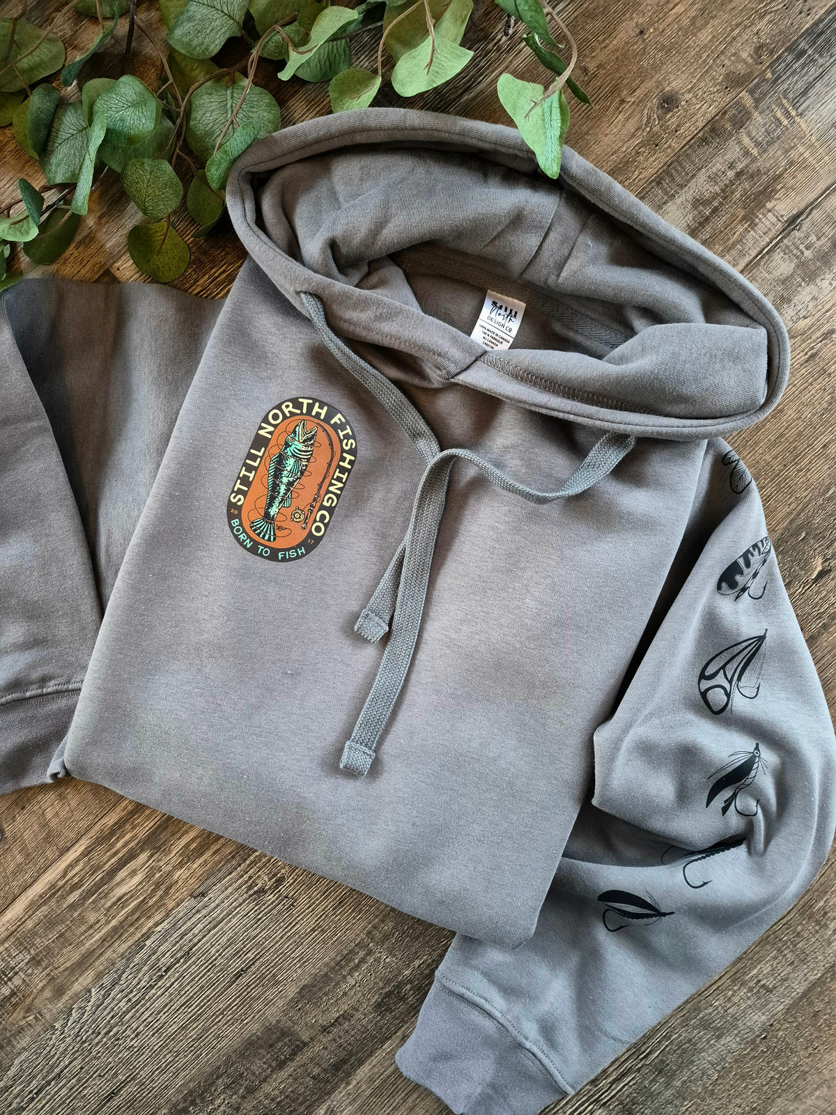 2025 BORN TO FISH HOODIE