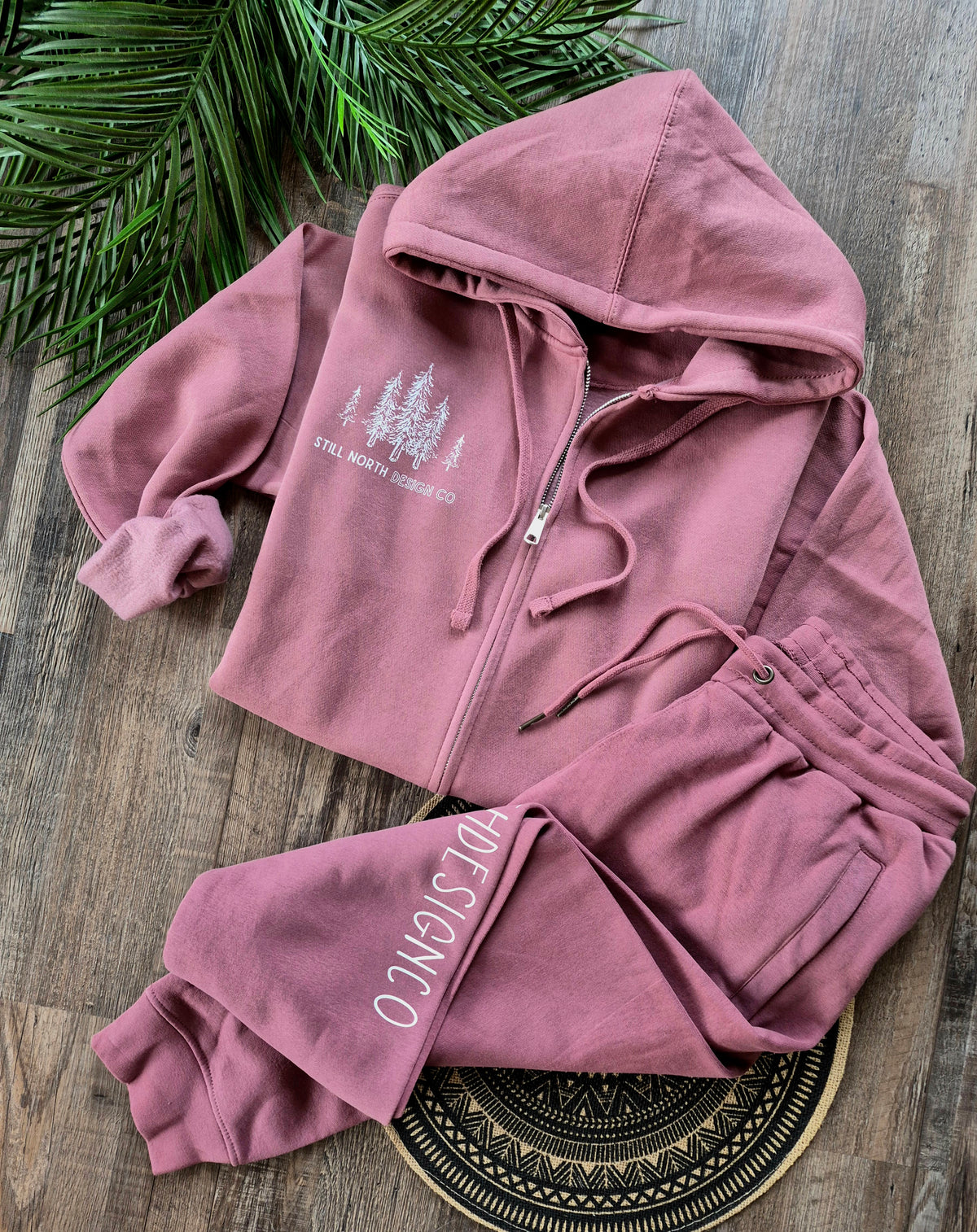 DUSTY ROSE JOGGER SET