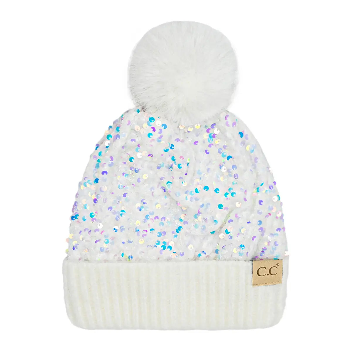 Baby/Kid Sequin Chenille Toque