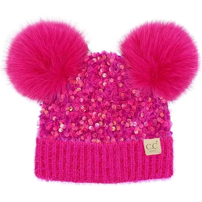 Baby/Kid Sequin Chenille Toque
