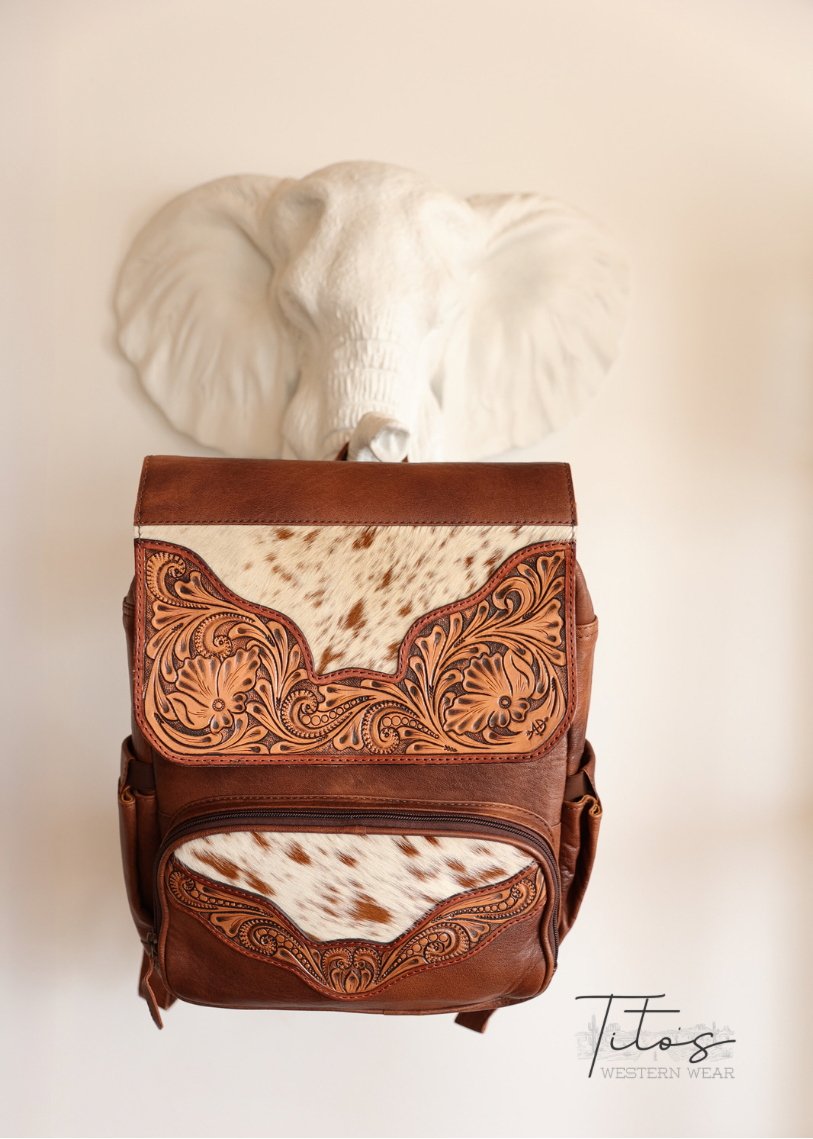 PAISLEY COW BACKPACK