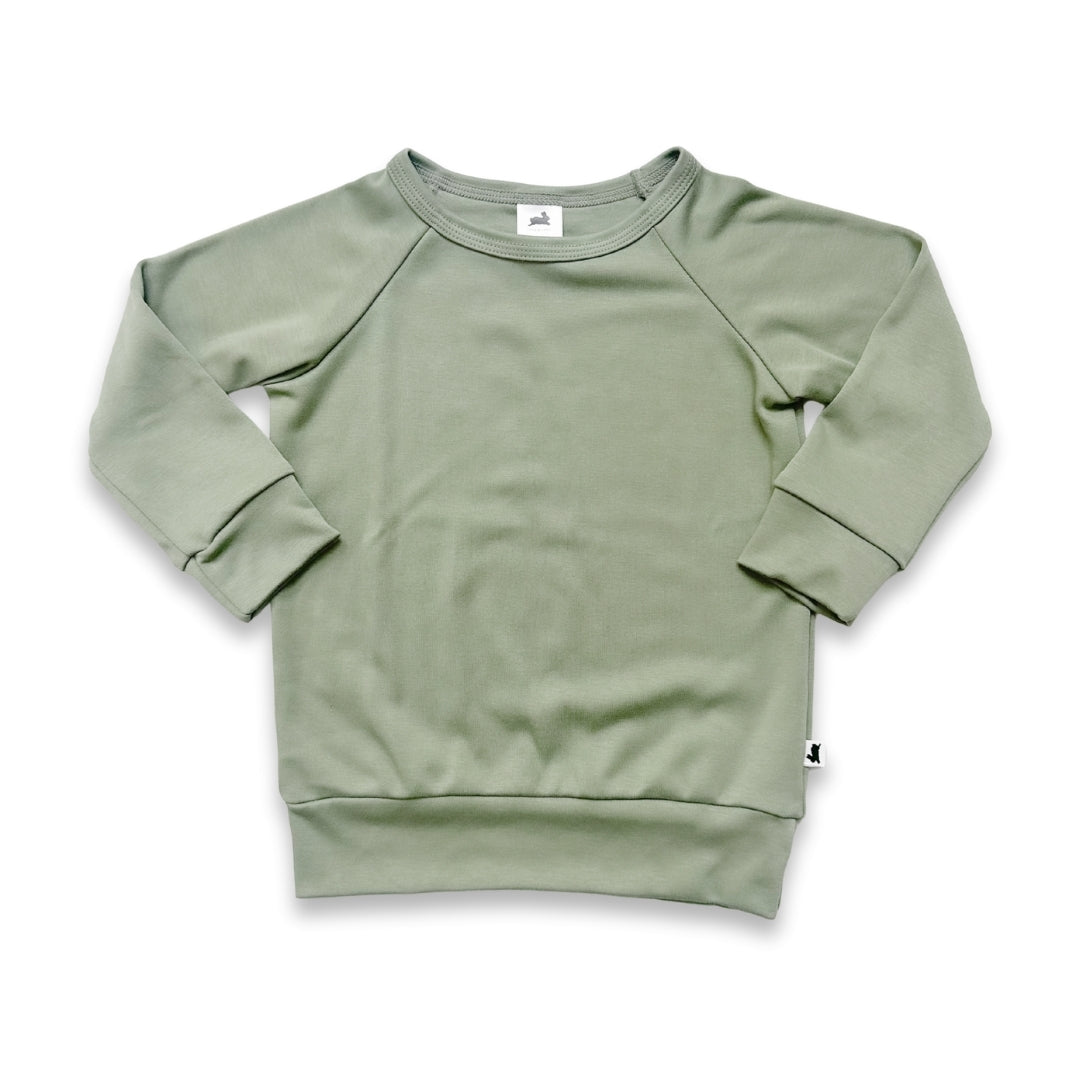 Baby/Kids' Bamboo Raglan Pullover