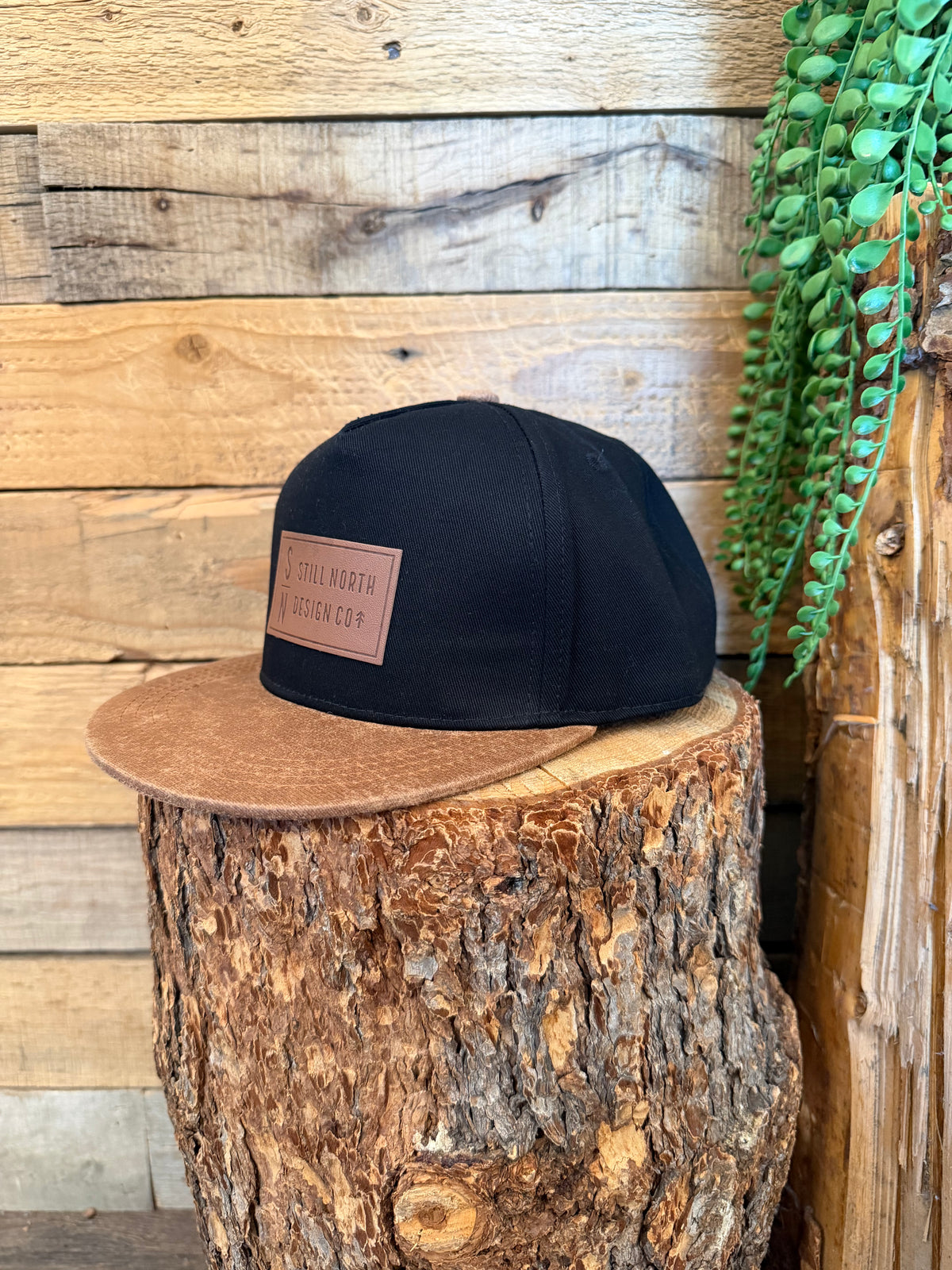 Hat Series -  Black / Suede