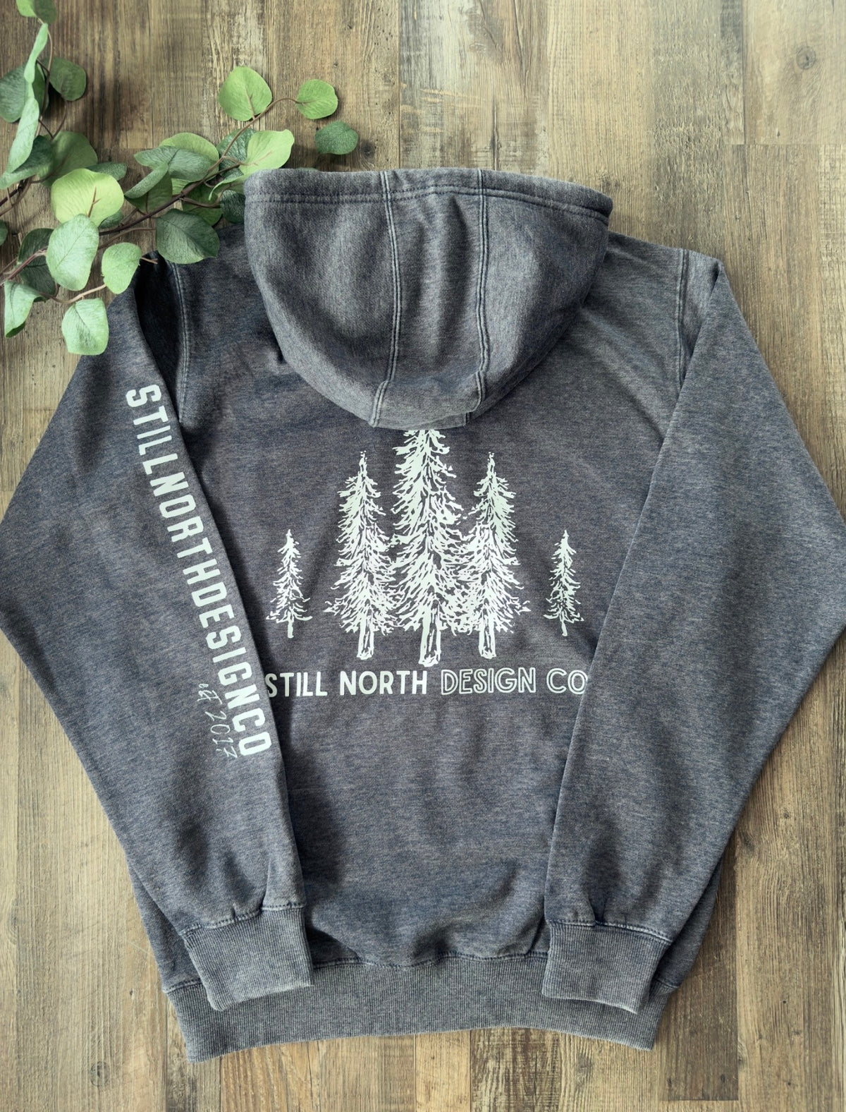 VINTAGE BLUE JEAN HOODIE