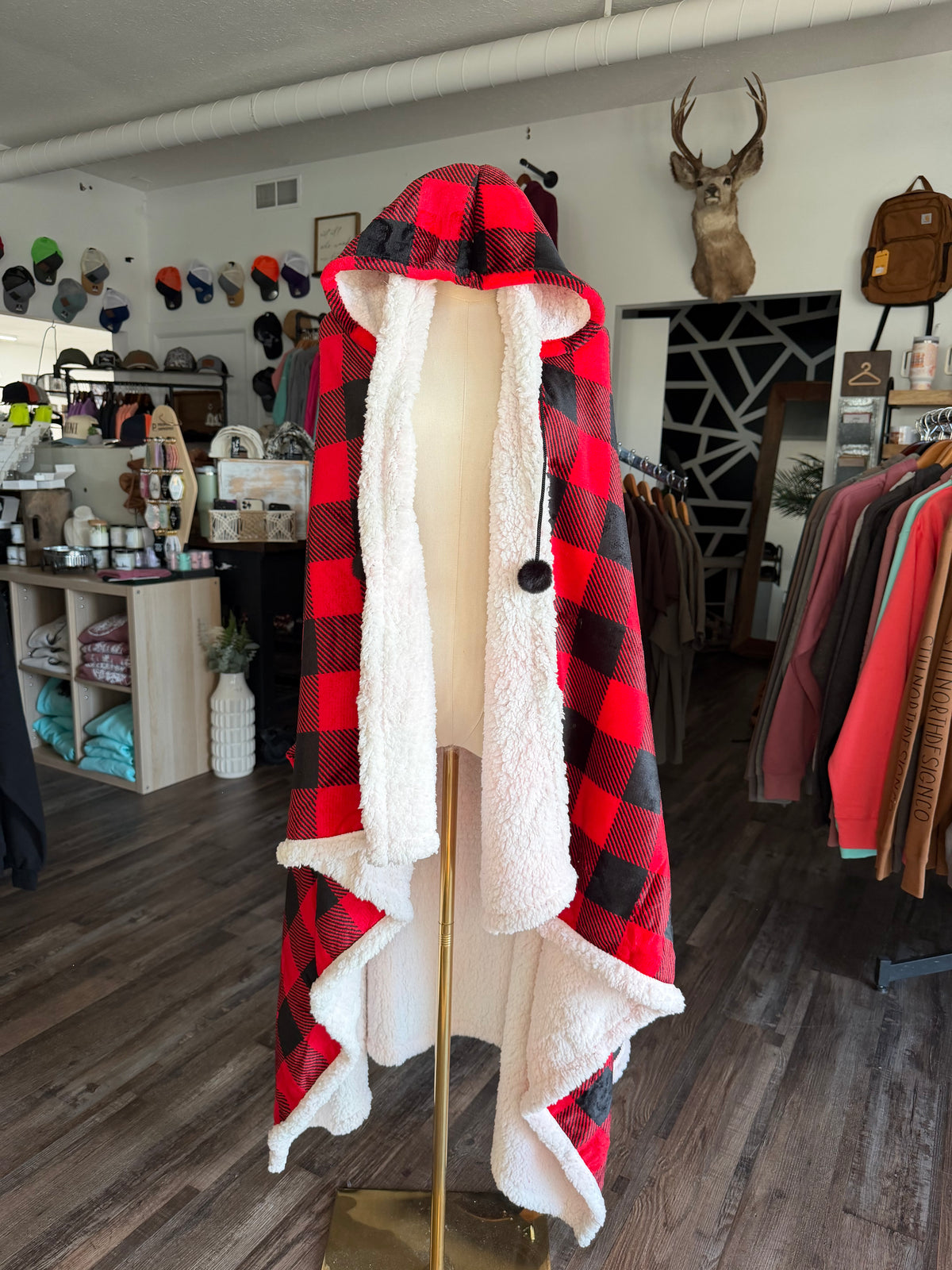 Hooded Sherpa Christmas Blanket (PRE ORDER ONLY!)