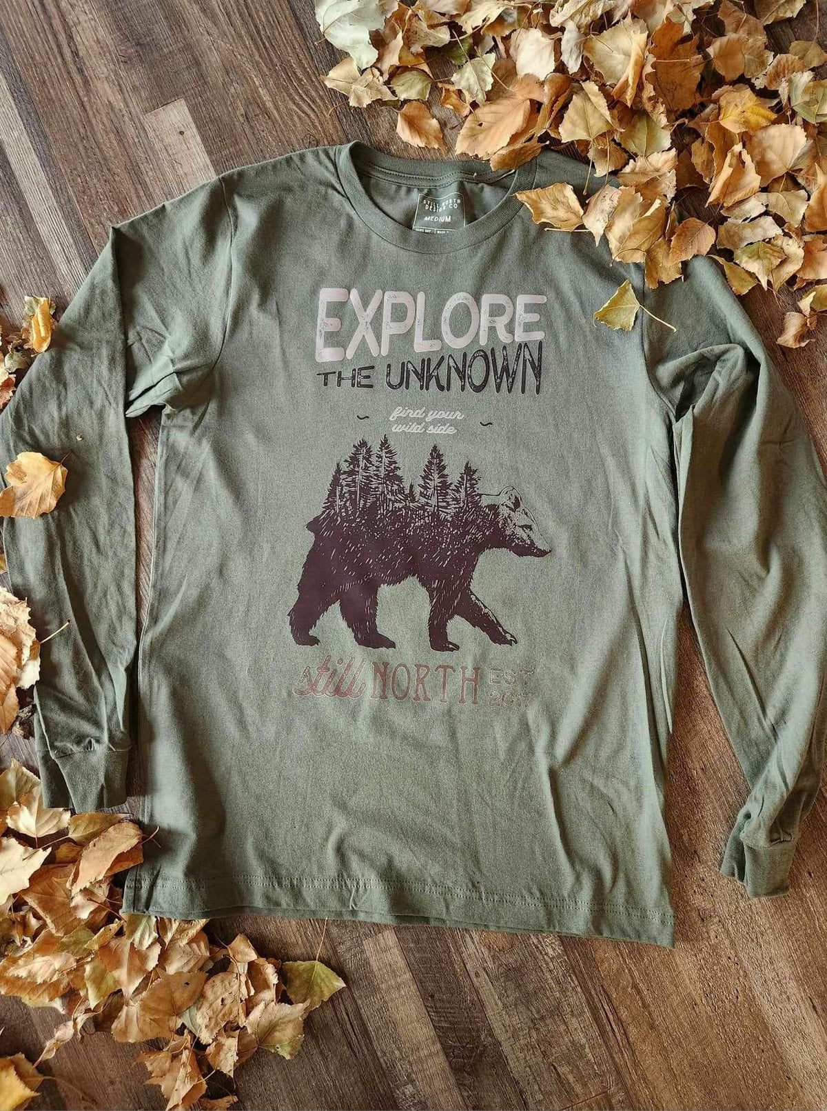 EXPLORE THE UNKNOWN LONG SLEEVE