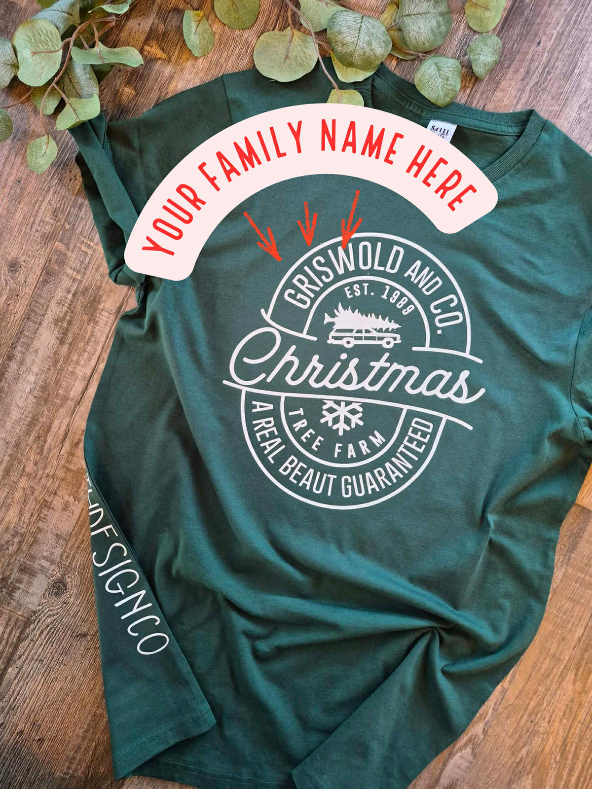 CUSTOM CHRISTMAS TEE