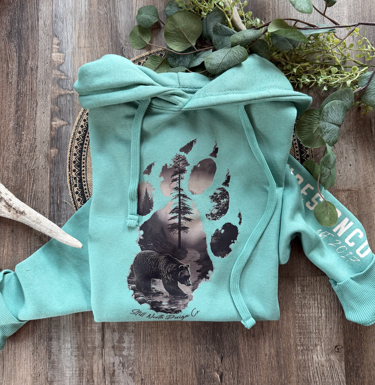 North Imprint Hoodie - Sage