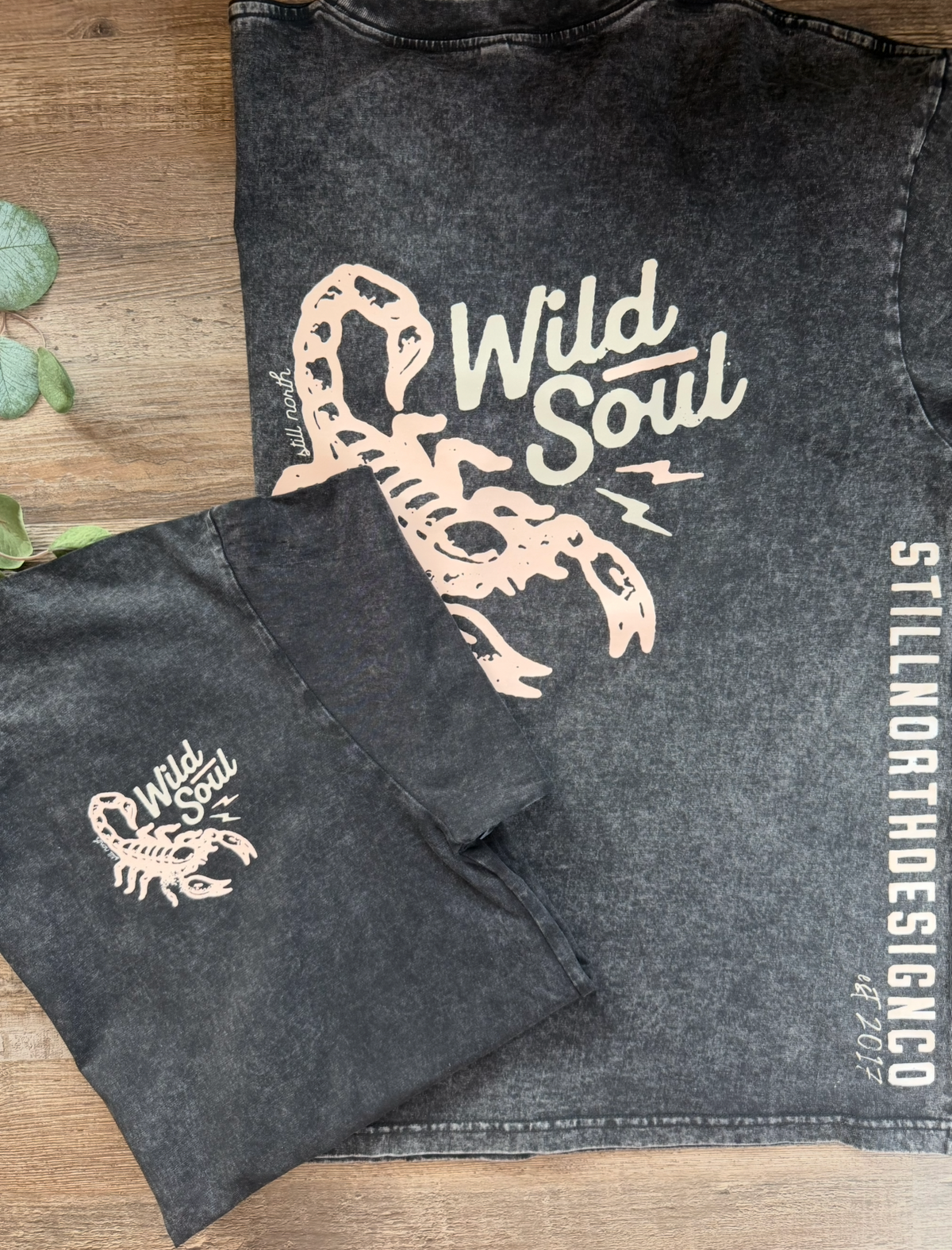 Wild Soul Mineral Wash Tank / Oversized Tee