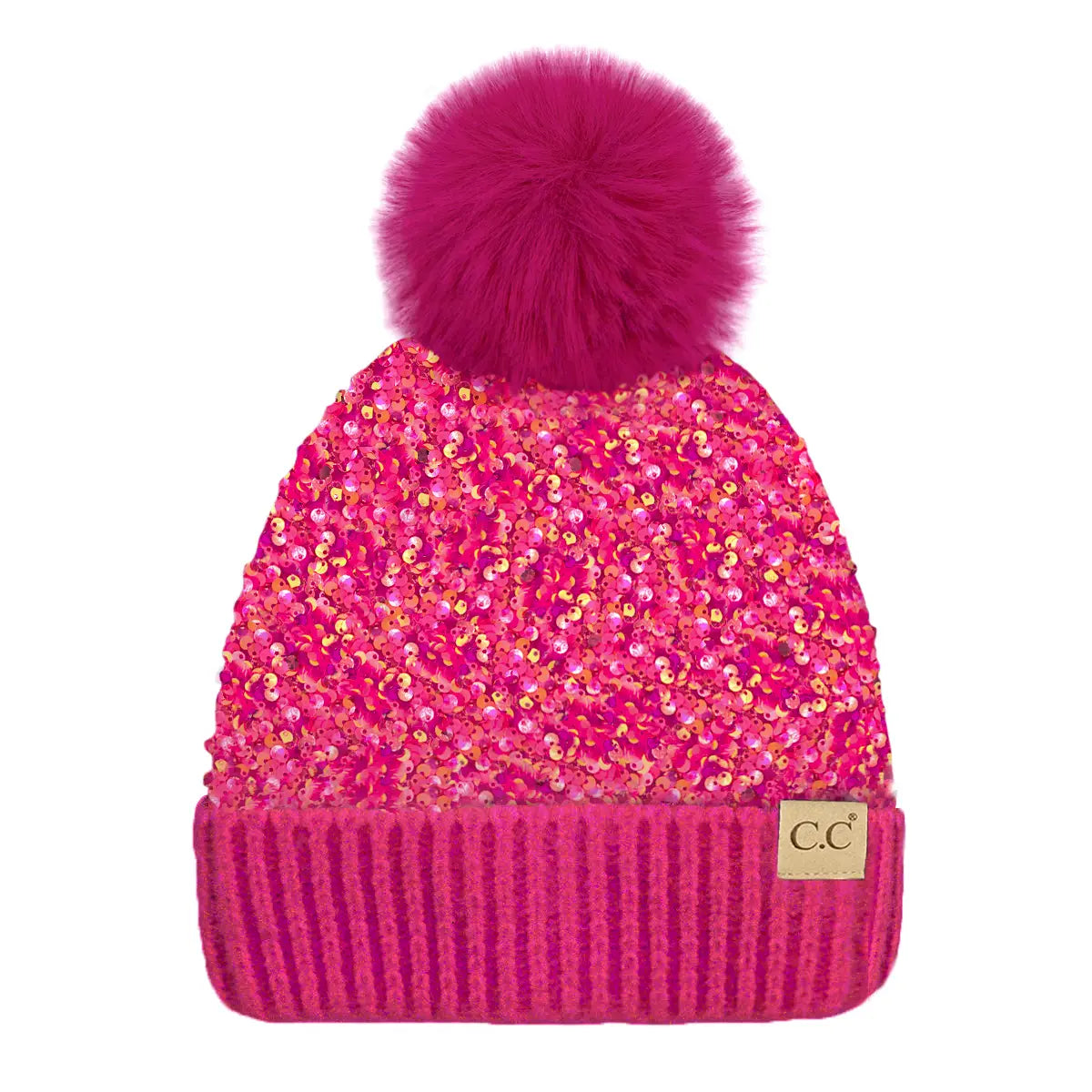 Baby/Kid Sequin Chenille Toque