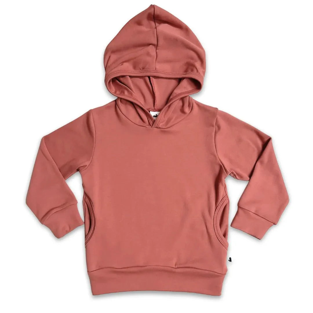 Kids' Lightweight Bamboo Hoodie with Side Seam Pockets