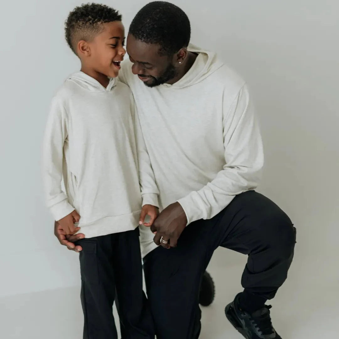 Kids' Lightweight Bamboo Hoodie with Side Seam Pockets