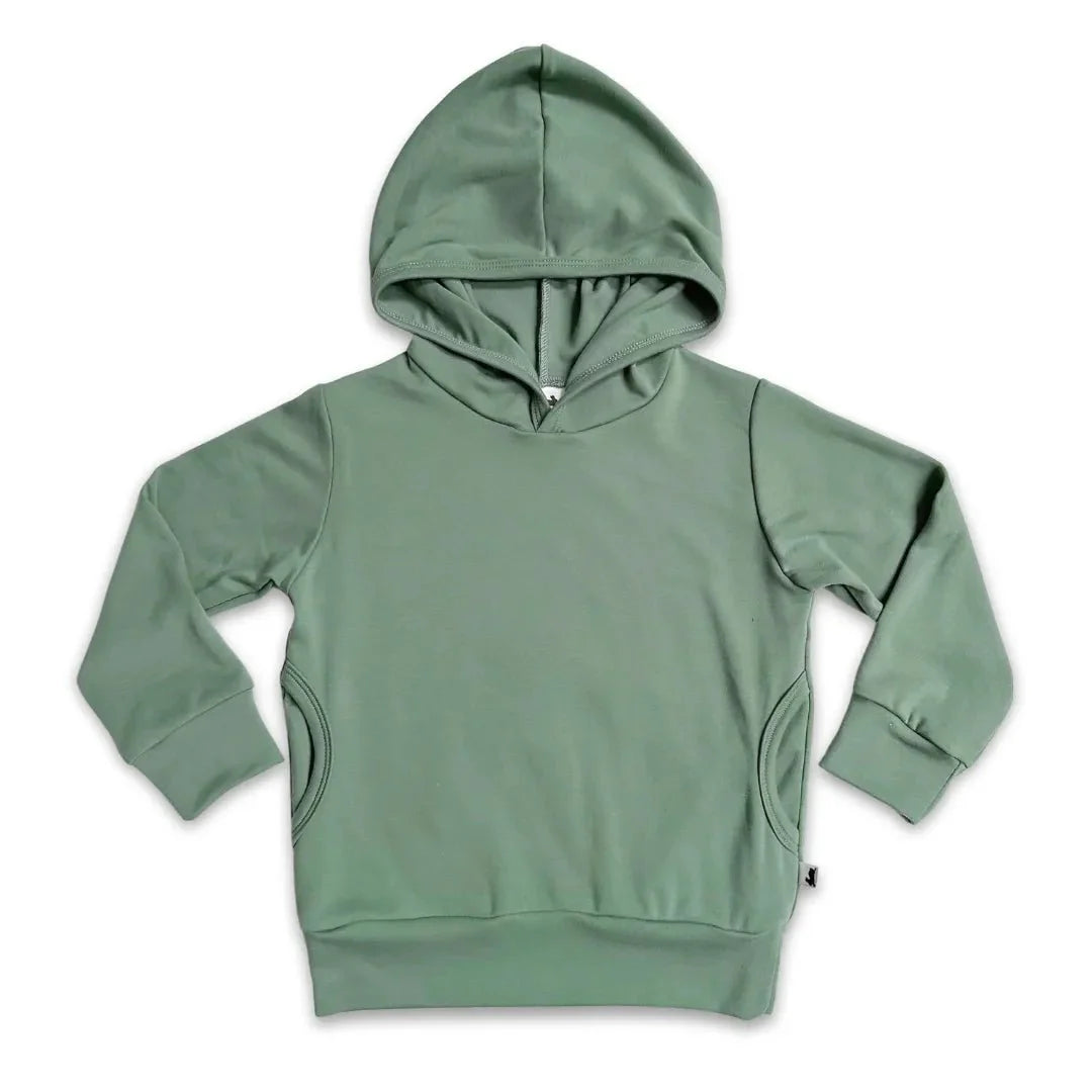 Kids' Lightweight Bamboo Hoodie with Side Seam Pockets