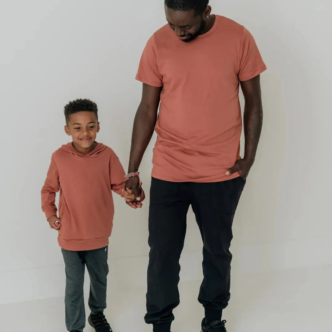 Kids' Lightweight Bamboo Hoodie with Side Seam Pockets