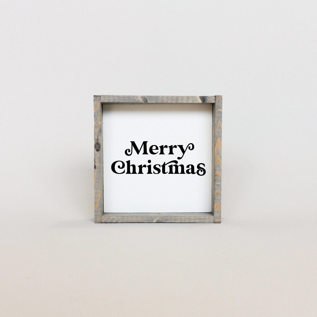 Merry Christmas Mini Wood Sign