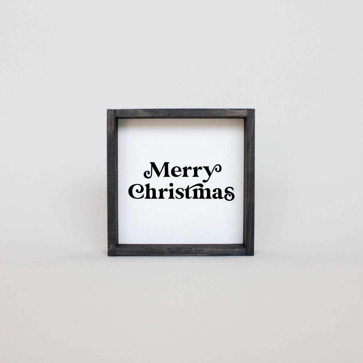 Merry Christmas Mini Wood Sign