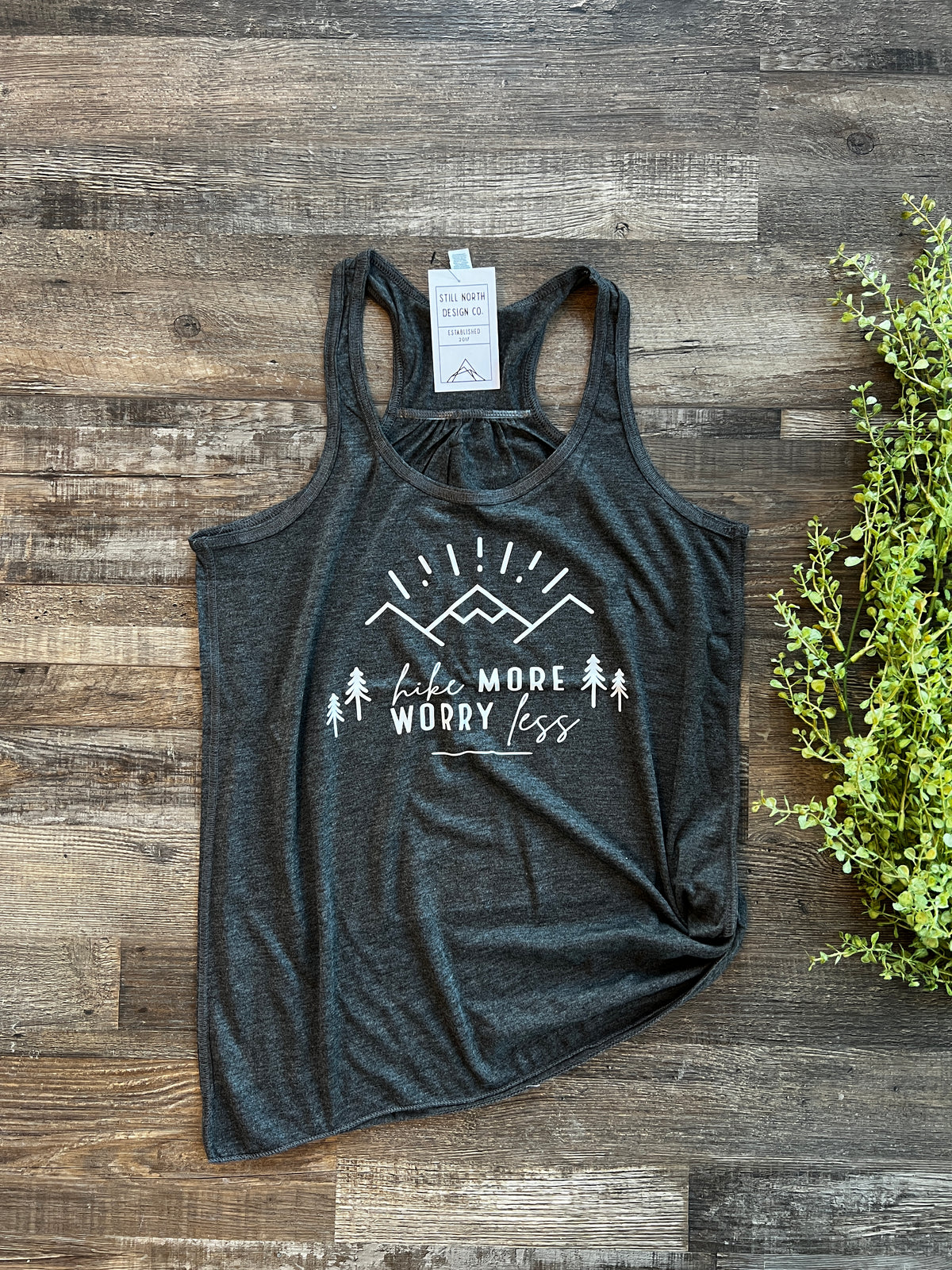HIKE MORE WORRY LESS LADIES TANK