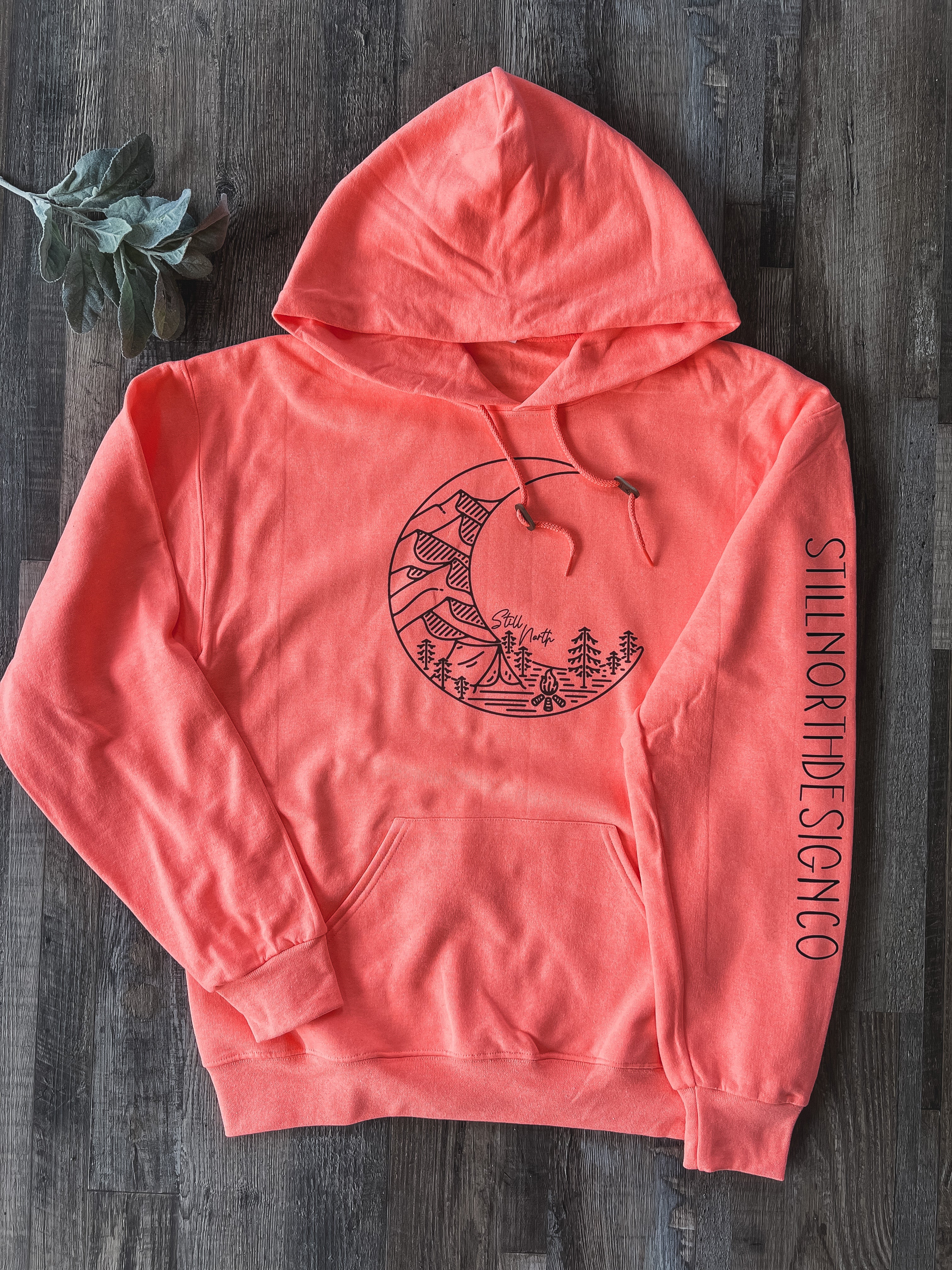 Neon 2024 red hoodie